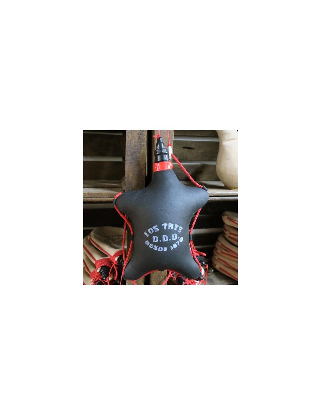 Bota de vino de cuero de cabra - Oscura 1,5 litros - El Colmado de Ezcaray